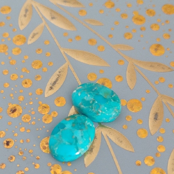 Jewelry - Kingman Turquoise Oval Gemstones